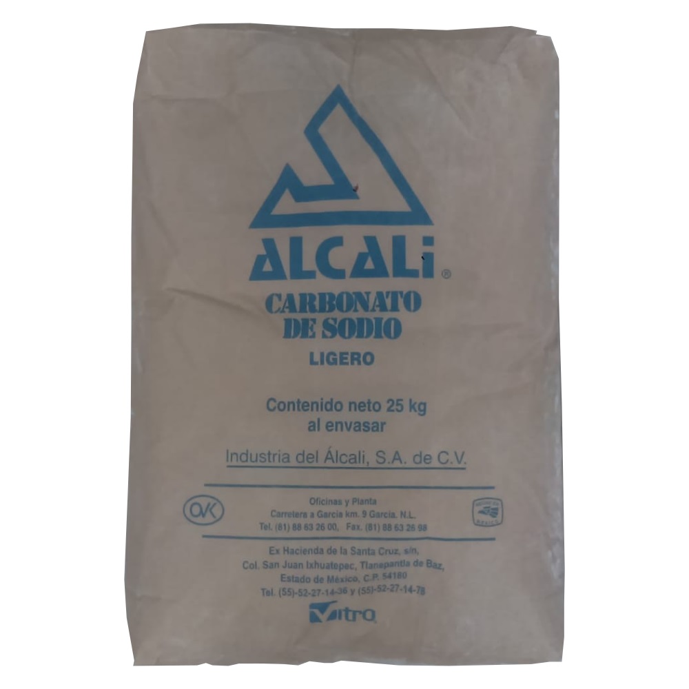 Carbonato de Sodio Ligero Alacali - Acción Química